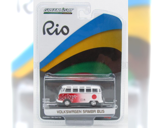 VOLKSWAGEN T1 Samba Minibus (1967) - Olympics Japan Rio (2016), White Red