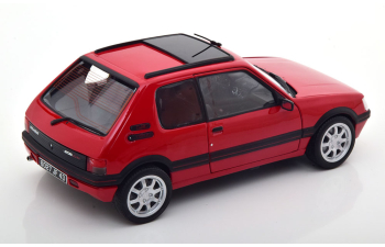 PEUGEOT 205 GTI with PTS Rims (1991), red