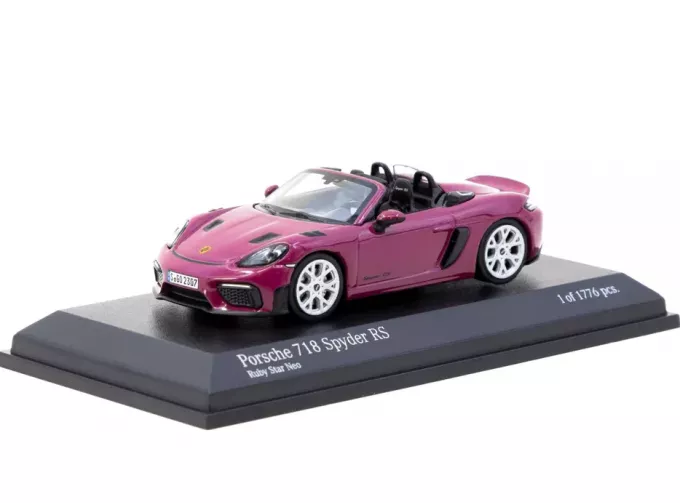 PORSCHE 718 Spyder RS, pink