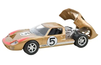 FORD GT40 №5 3rd 24h LE MANS RONNIE BUCKNUM - DICK HUTCHERSON (1966), gold