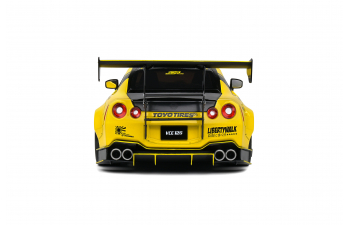 NISSAN GT-R (R35) LBWK Bodykit Type 2, yellow / black