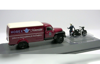 HANOMAG L28 Horex with Horex Regina and driver