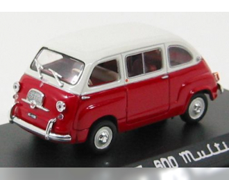 FIAT 600 Multipla, red / white