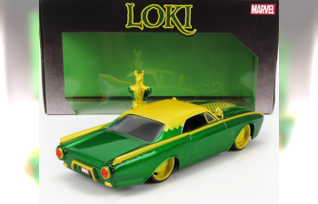 FORD Thunderbird With Marvel Loki 1963, Green Yellow