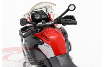 BMW R1200 GS (2018), red / silver / black
