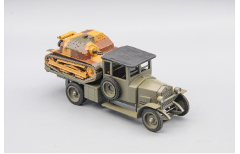 Ursus A грузовик с танкеткой ТКS (1939) Польша