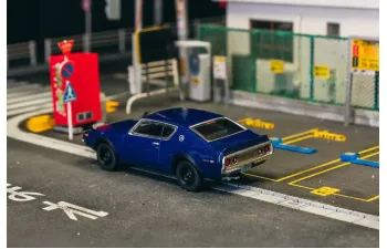 NISSAN Skyline 2000 GT-R (KPGC110) (1974), blue