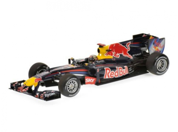 RED BULL Racing Renault RB6 Brasil GP Winner 2010 S.Vettel, L.e. 2376 pcs., black