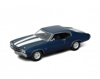 CHEVROLET Chevelle SS 454, blue / white stripes