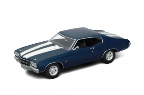 CHEVROLET Chevelle SS 454, blue / white stripes