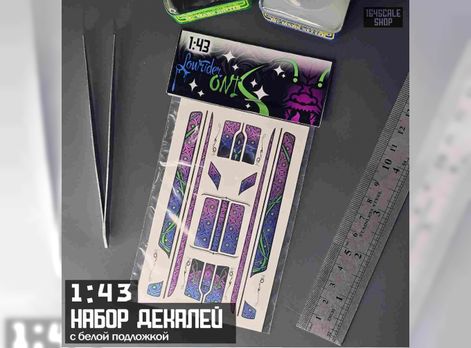 Декаль ХРОМ "Oni"