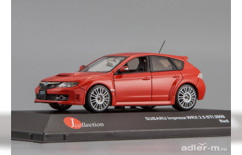 SUBARU Impreza WRX STI 2.5 San Remo europe version (2009), red