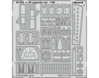 Фототравление для L-39 upgrade set