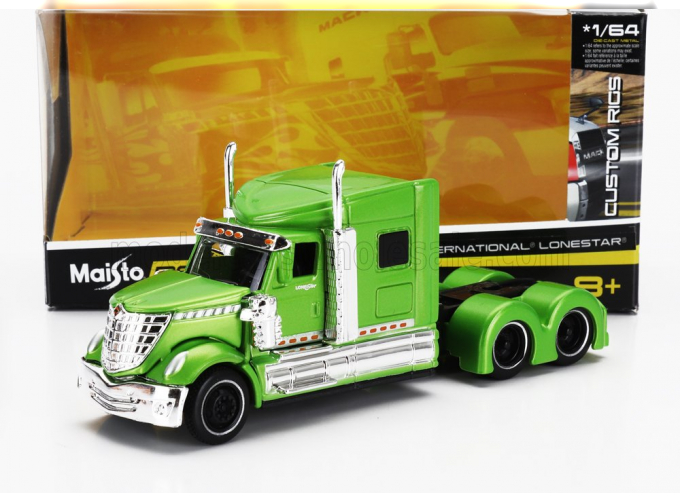 INTERNATIONAL Lonestar Tractor Truck 3-assi (2010), Green Met