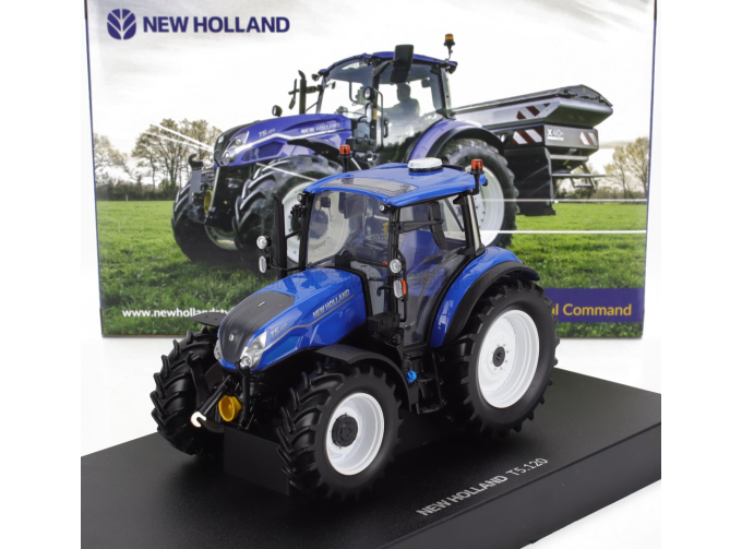 NEW HOLLAND T5.120 Tractor (2018), Blue Black