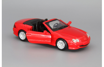 MERCEDES-BENZ SL500, red