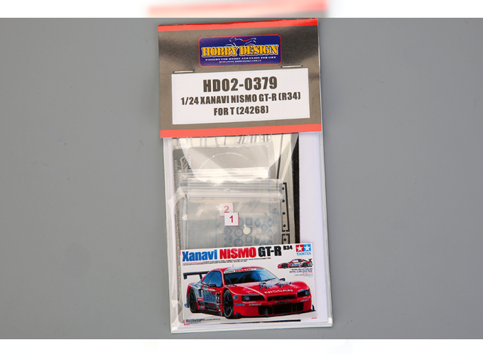 1/24 Xanavi Nismo GT-R(R34) For Tamiya 24268（PE+Metal parts+Resin）