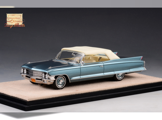 CADILLAC Series 62 Convertible (закрытый) 1962 Neptune Blue Metallic