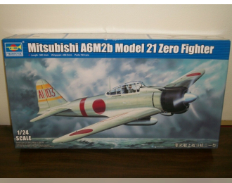 Сборная модель Mitsubishi A6M2b Zero