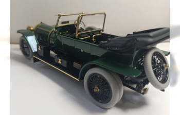 Delaunay-Belleville 45/50 CV Kellner дубль-фаэтон 1913 год. Ленинский, с табличкой под стеклом (тент сложен), темно-зеленый