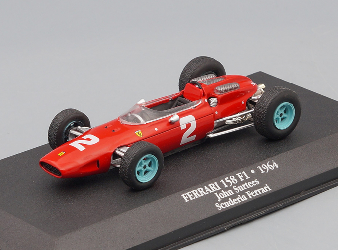 FERRARI 158 F1 #2 John Surtees "Scuderia Ferrari" Чемпион мира 1964