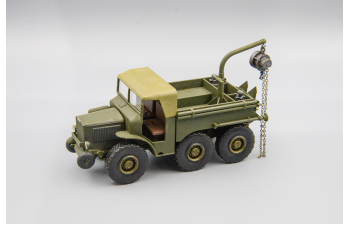 тягач Laffly S45 c прицепом Titan и танком Char D2