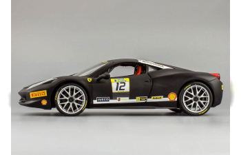 FERRARI 458 Italia Challenge #12, black matt