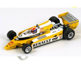 RENAULT RE20 15 Победитель Austrian GP 1980 Jean-Pierre Jabouille (FI), yellow