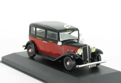 RENAULT KZ11 G7 (Paris,1933), серия Collection Les Taxis du monde 11, черный с красным