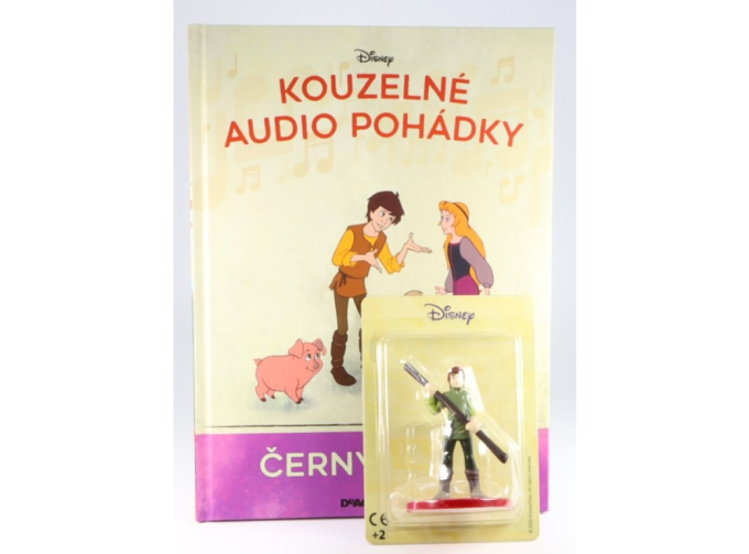Волшебные аудиосказки Диснея №74: Черный котел - книга с фигуркой