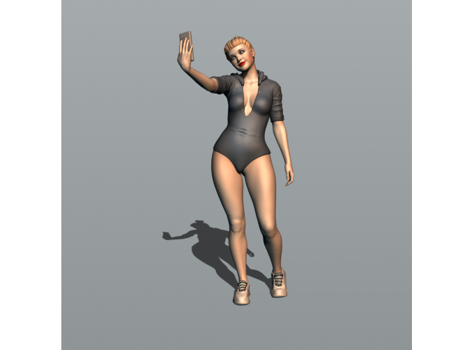 Фигурка 659 Селфи 3, окрашенная