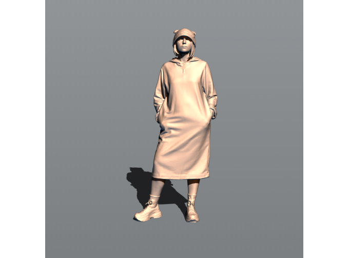 Фигура Лена (масштаб 1:24, окрашенная)