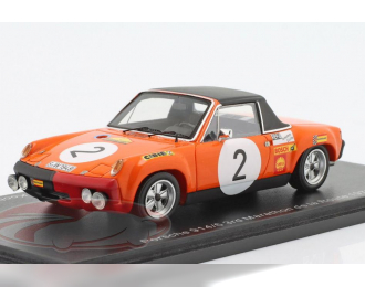 PORSCHE 914/6 3rd Marathon de la Route 86 Hours Nürburgring Claude Ballot-Léna, Günter Steckkönig, Nicolas Koob (1970)