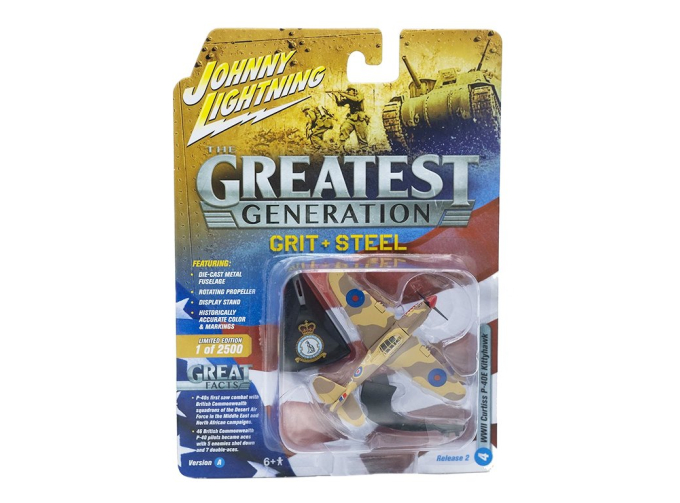 P-40E Kittyhawk WW2 Curtiss P40