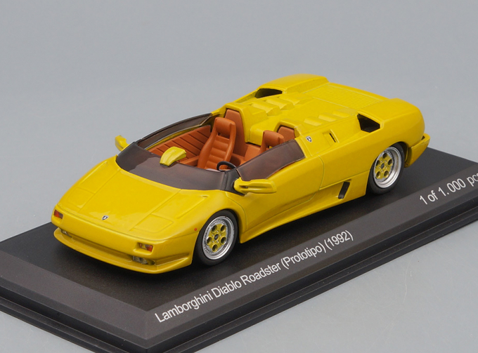 LAMBORGHINI Diablo Roadster Prototipo (1992), yellow