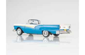 FORD Fairlane 500 Skyliner, blue / white