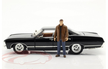 CHEVROLET - IMPALA SPORT SEDAN WITH DEAN WINCHESTER FIGURE 1967 - SUPERNATURAL JOIN THE HUNT