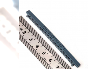 Цепь с угловатым звеном 2,5х3,7мм, толщиной 0,5мм, размер L