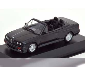 BMW M3 E30 Convertible (1988), black-metallic