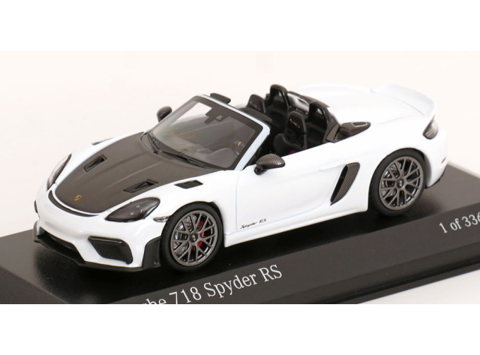 PORSCHE Spyder Rs Weissach Package (2024), White Black