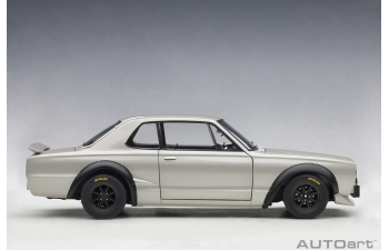 NISSAN Skyline GT-R (KPGC-10) Racing, silver