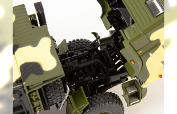 Камский грузовик 6560 ЗРПК 96К6 (Панцирь-С1) камуфляж Пустыня