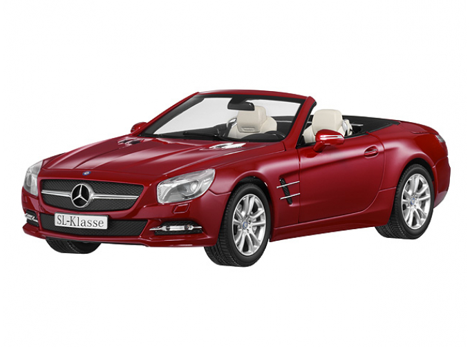 MERCEDES-BENZ SL R231 (2012), red sapphire bright