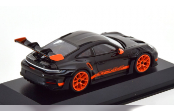 PORSCHE 911 (992) GT3 RS Weissach Package (2023), black orange