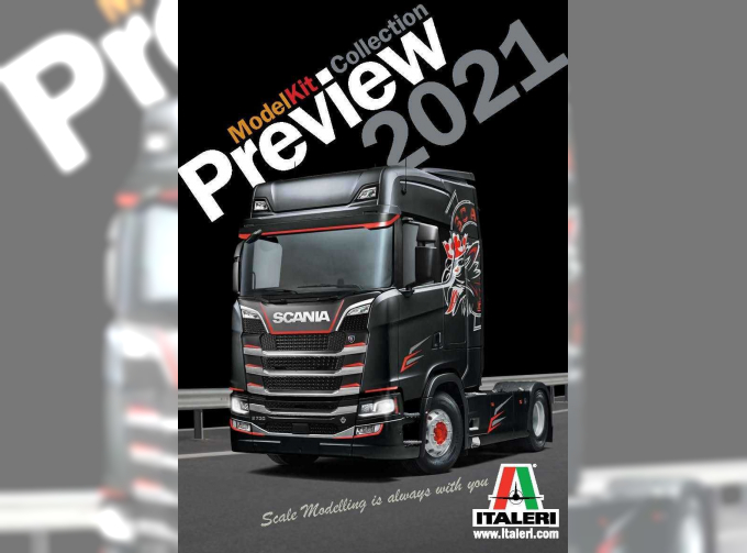 Каталог ITALERI PREVIEW 2021