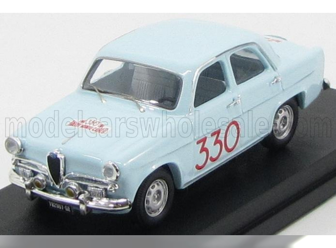 ALFA ROMEO Giulietta Ti N330 Rally Montecarlo (1964) Pinasco - Sanfilippo, Light Blue