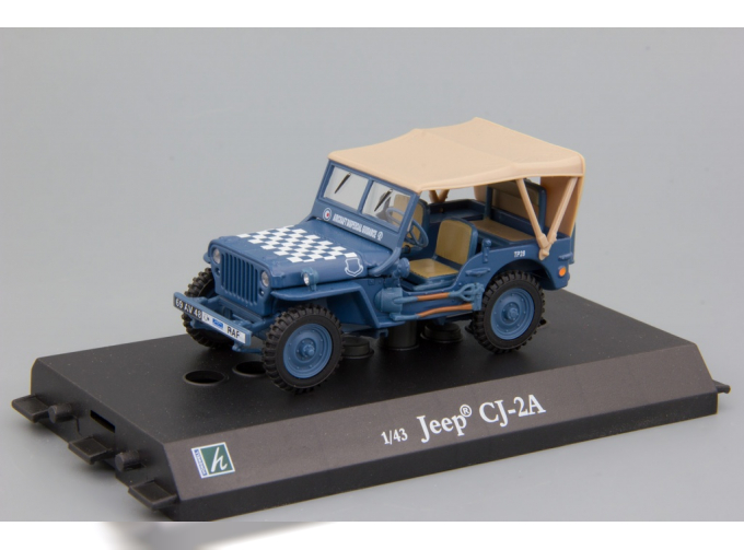 JEEP Willys CJ-2A, blue