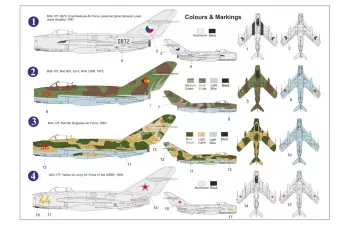 Сборная модель MiG-17F 'Warsaw Pact'