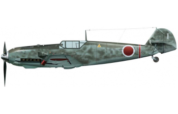 Сборная модель Bf109E-7 JAPANESE ARMY