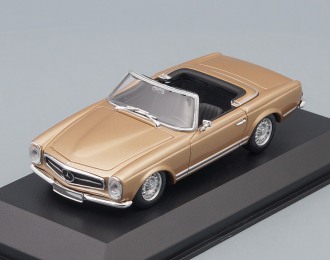 MERCEDES-BENZ 230SL (1965), gold metallic